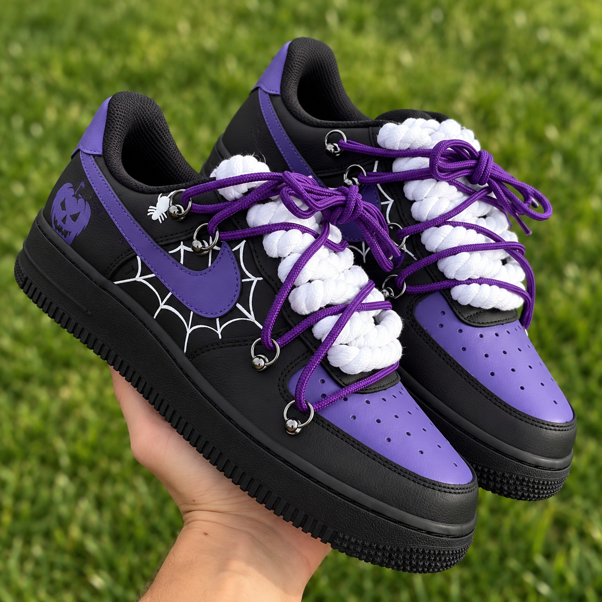 Purple SP Custom Sneakers