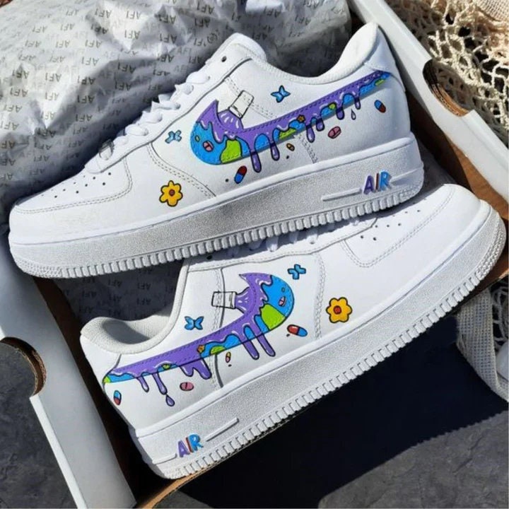 Custom Sneaker Juice Wrld Drip