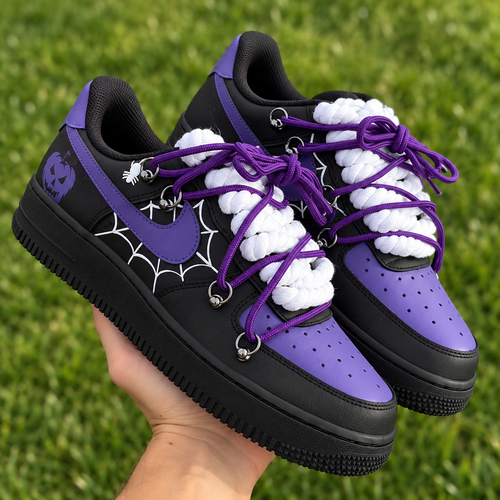 Purple SP Custom Sneakers